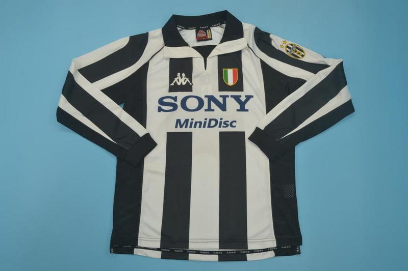 AAA Quality Juventus 97/98 Home Long Soccer Jersey